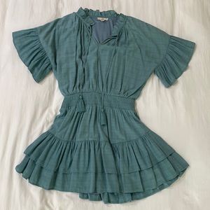 Trendy Blue Dress Size M